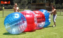 our family like human zorb ball